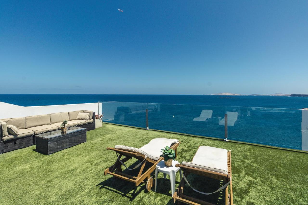 Melenara Beach Avenue Apt Shared Terrace Extérieur photo